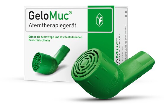Das Atemtherapiegerät GeloMuc von Pohl Boskamp